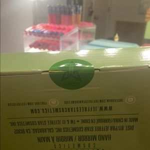 ‼️SOLD‼️ GREEN 4/20 LEAF MIRROR JEFFREE STAR